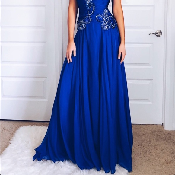 Sherri Hill Dress Evening Gown - Picture 2 of 2